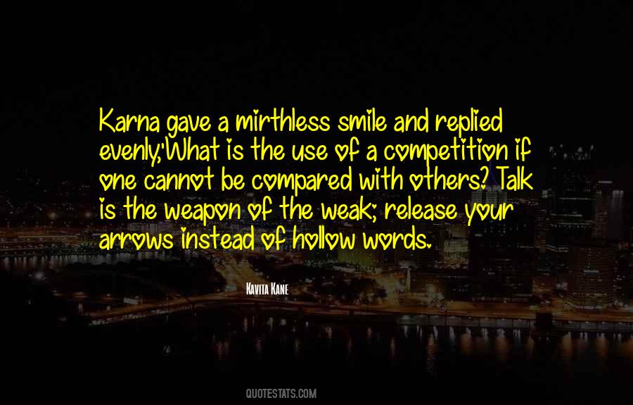 Your Only Competition Is Yourself Quotes #21580