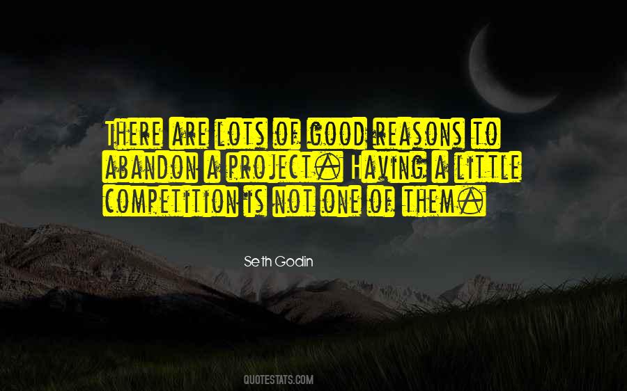 Your Only Competition Is Yourself Quotes #28488
