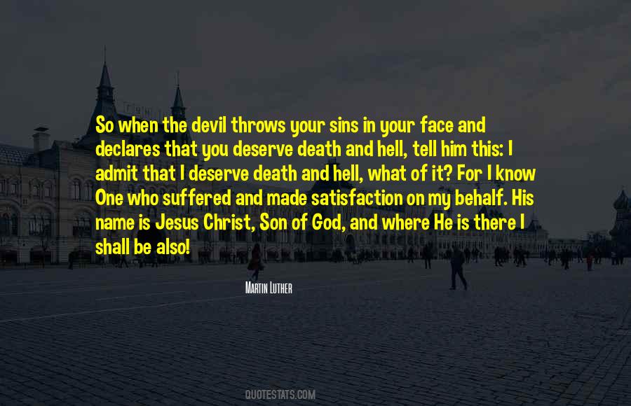 Death Hell Quotes #503506