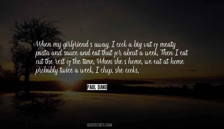 About My Girlfriend Quotes #1595457