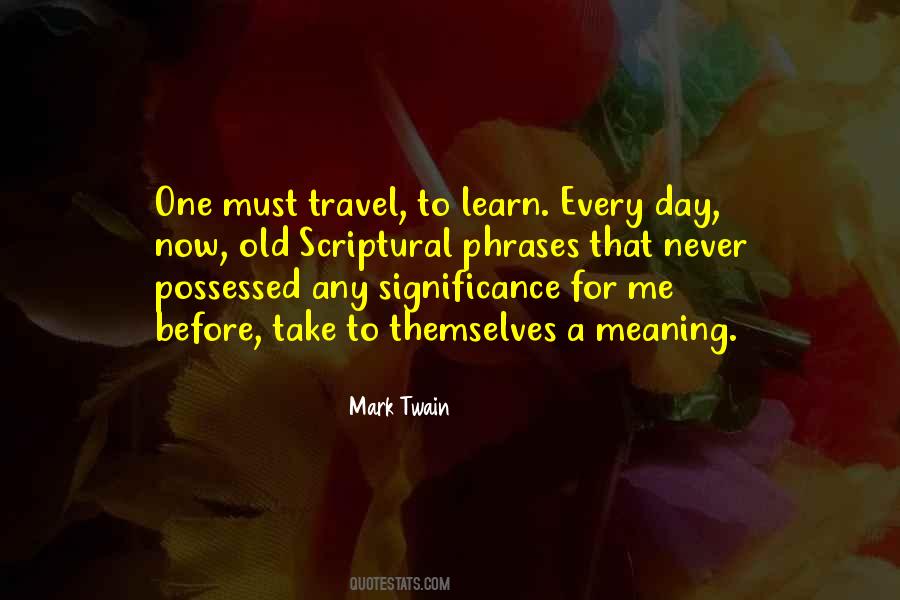 Travel To Quotes #1155723
