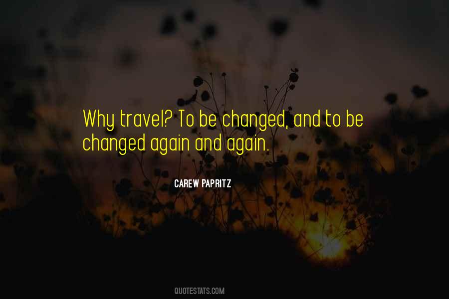 Travel To Quotes #1247127