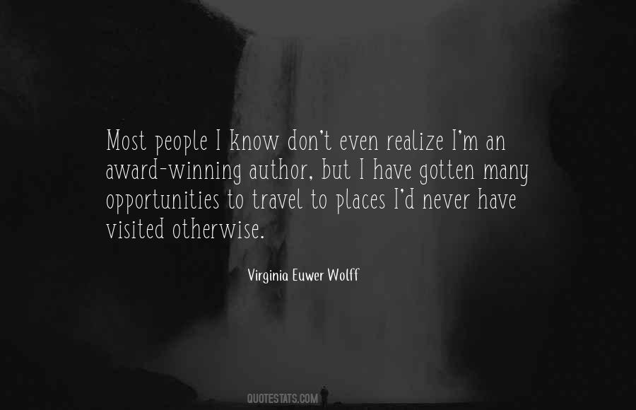 Travel To Quotes #1391560