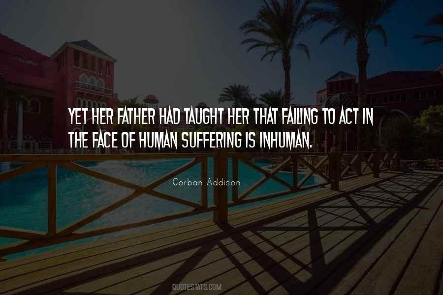 Quotes About Human Suffering #1512058