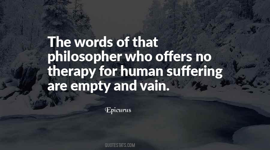 Quotes About Human Suffering #739042