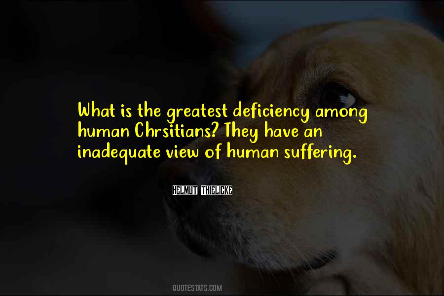 Quotes About Human Suffering #90795