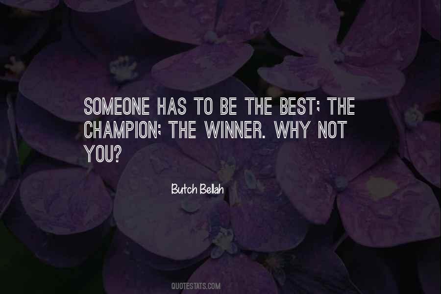 Be Winner Quotes #1285783
