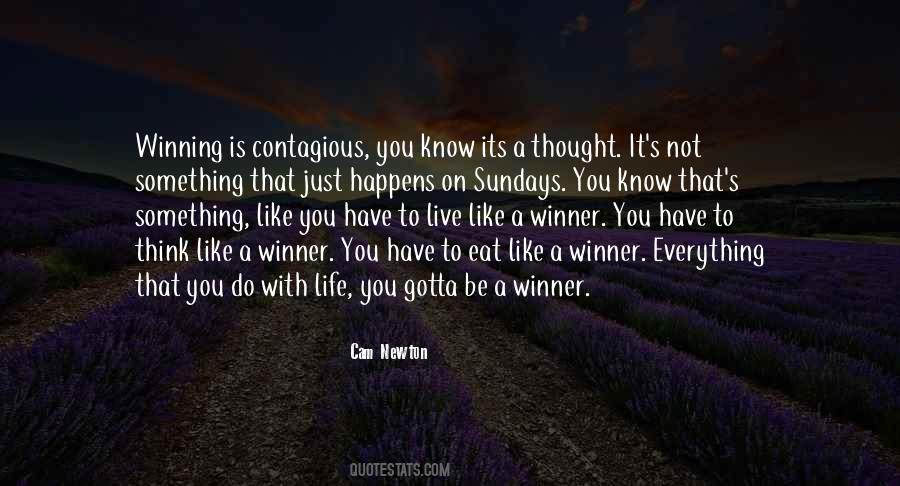 Be Winner Quotes #1386605