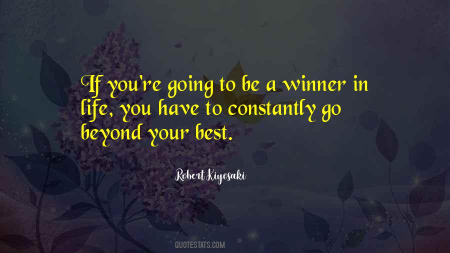 Be Winner Quotes #51642