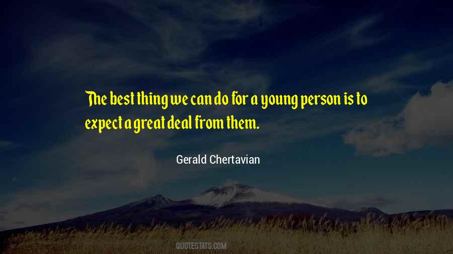 Expect Great Things Quotes #1569496