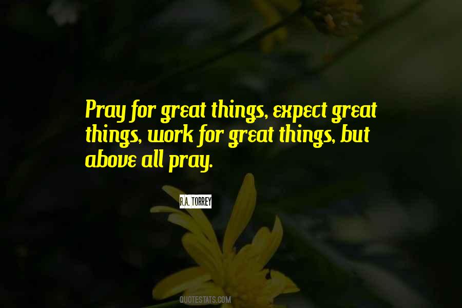 Expect Great Things Quotes #309122
