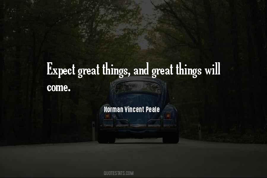 Expect Great Things Quotes #837279