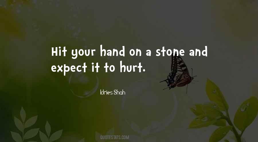 Expect Less Hurt Less Quotes #1050626