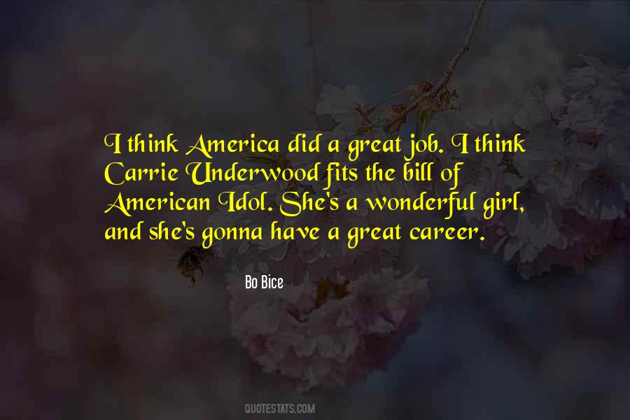 Girl Job Quotes