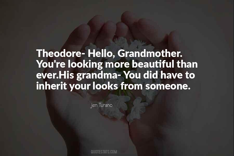 Beautiful Grandmother Quotes #1050369