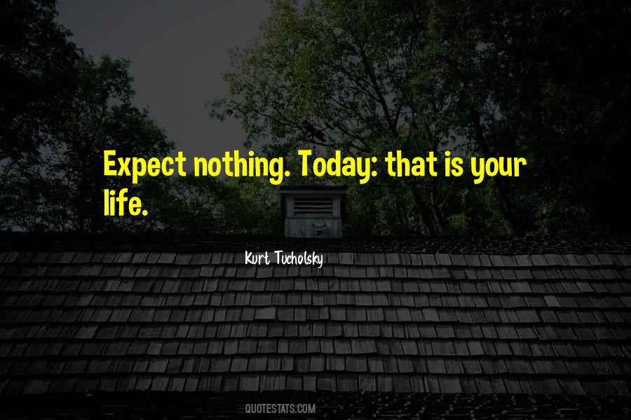 Expect Nothing Quotes #312381