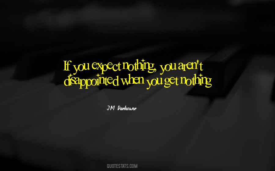 Expect Too Much From Others Quotes #8029