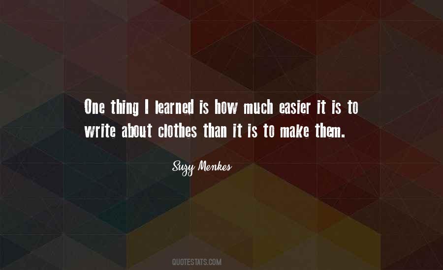 About Clothes Quotes #1167033