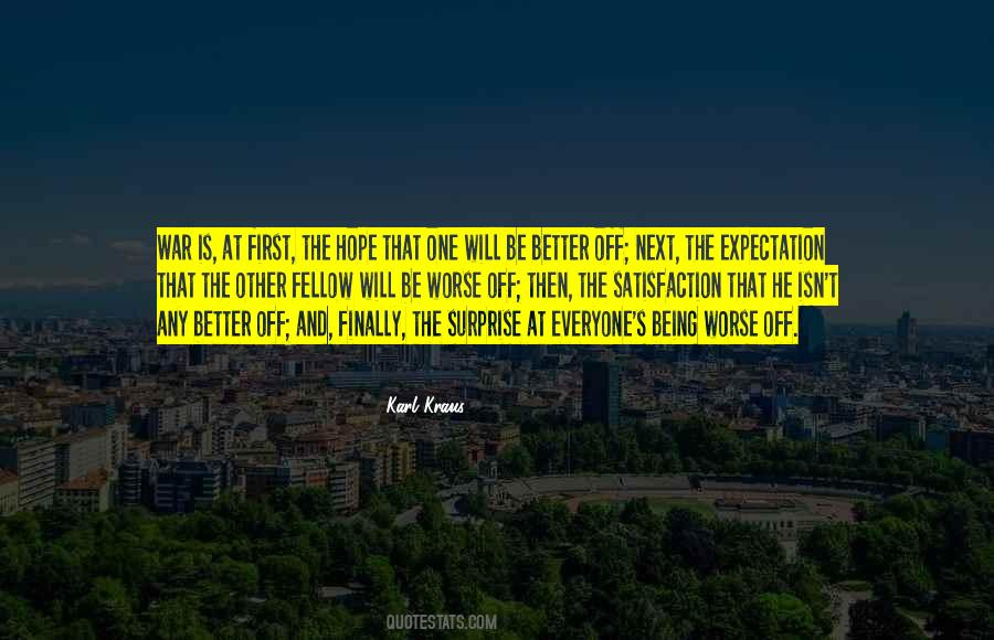 Expectation And Hope Quotes #1157878