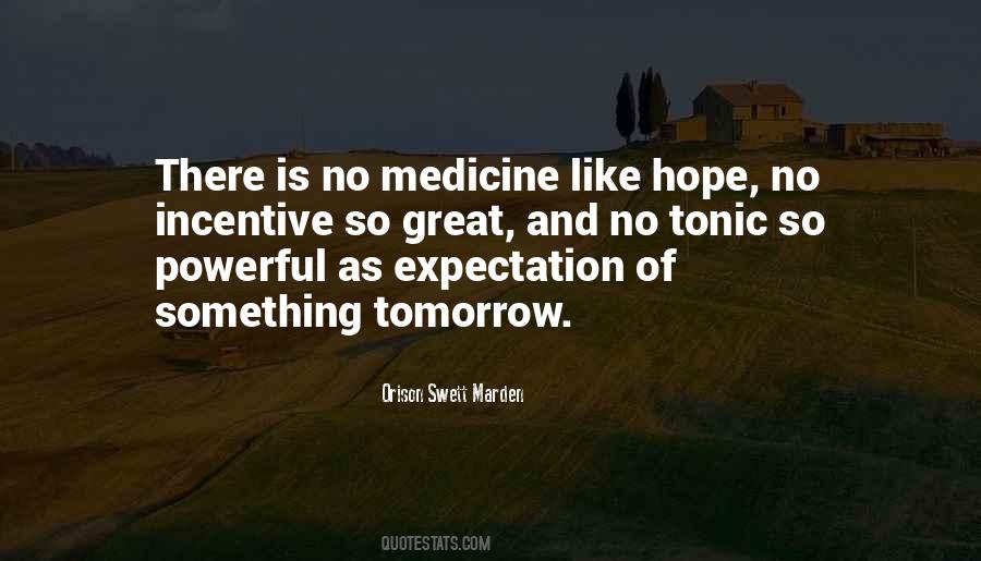 Expectation And Hope Quotes #491631