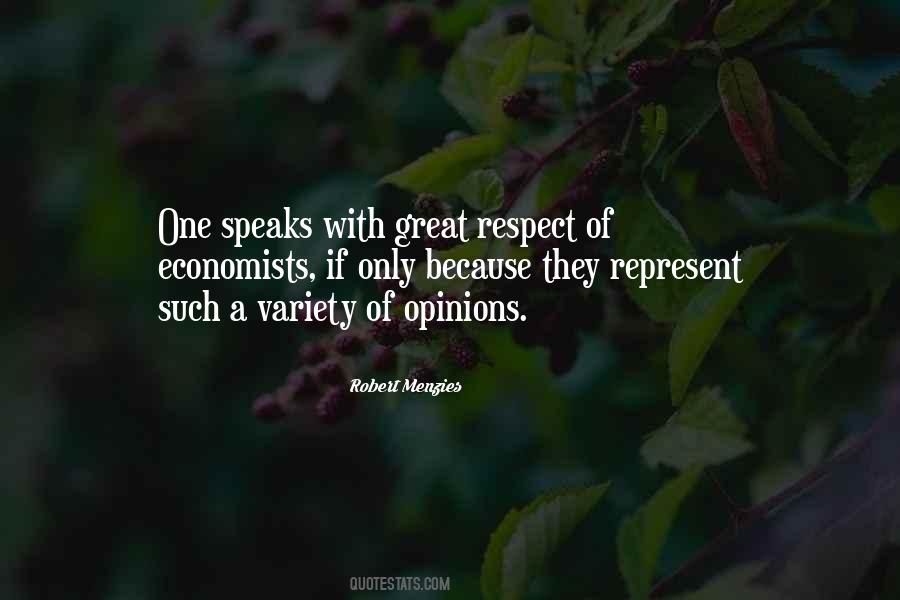 Speak With Respect Quotes #1430141