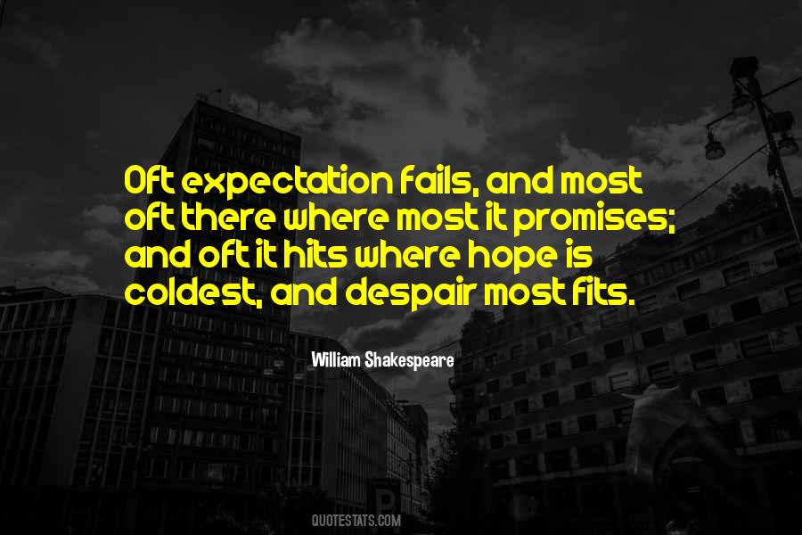 Expectation Fails Quotes #1585308
