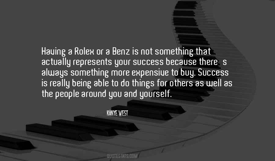 Buy Something For Yourself Quotes #321500