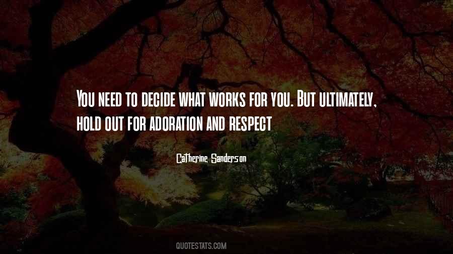 Need Respect Quotes #303420