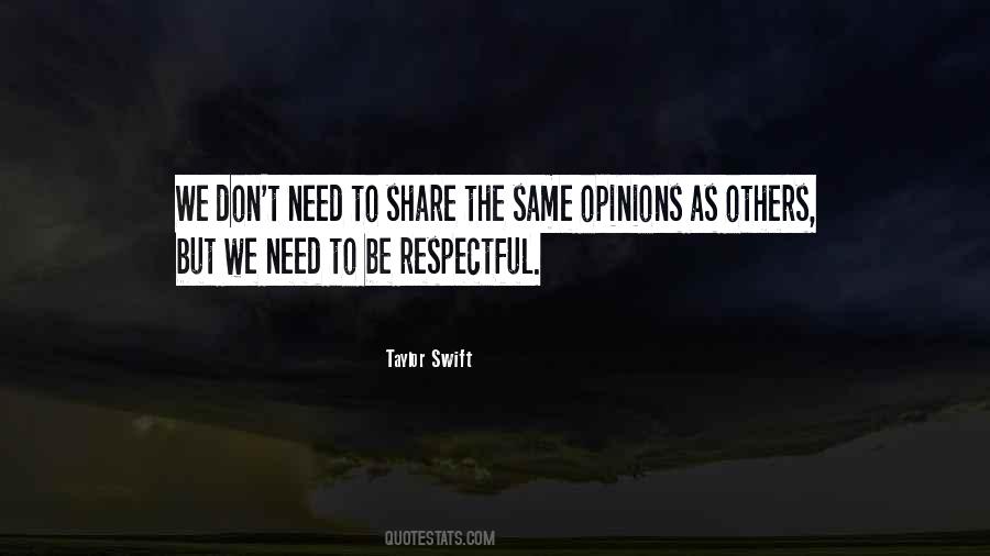 Need Respect Quotes #487512