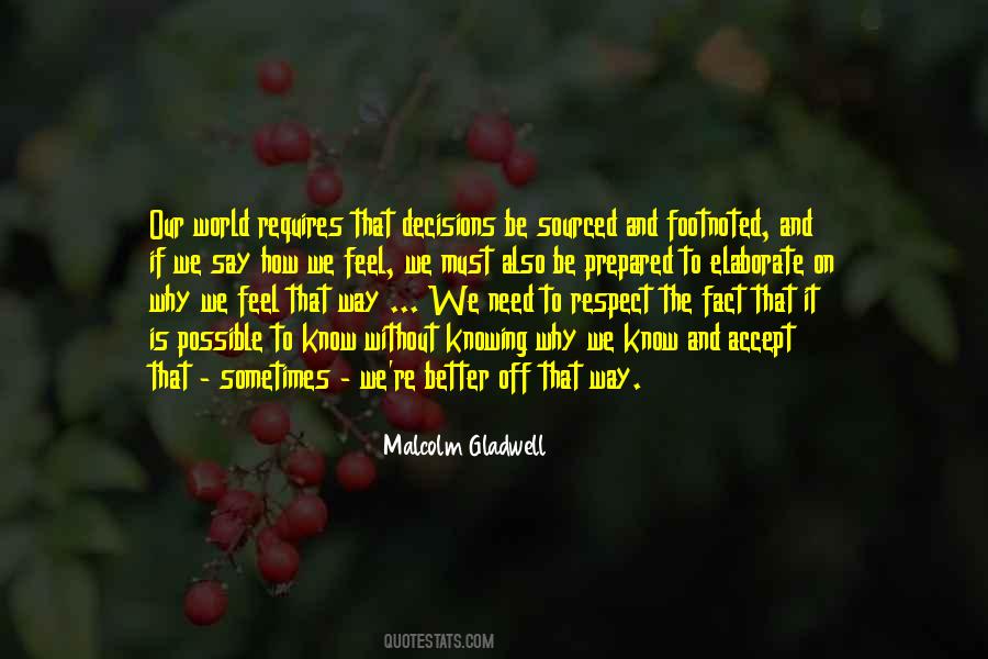 Need Respect Quotes #554653