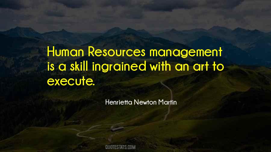 Quotes About Human Resources Management #1548533