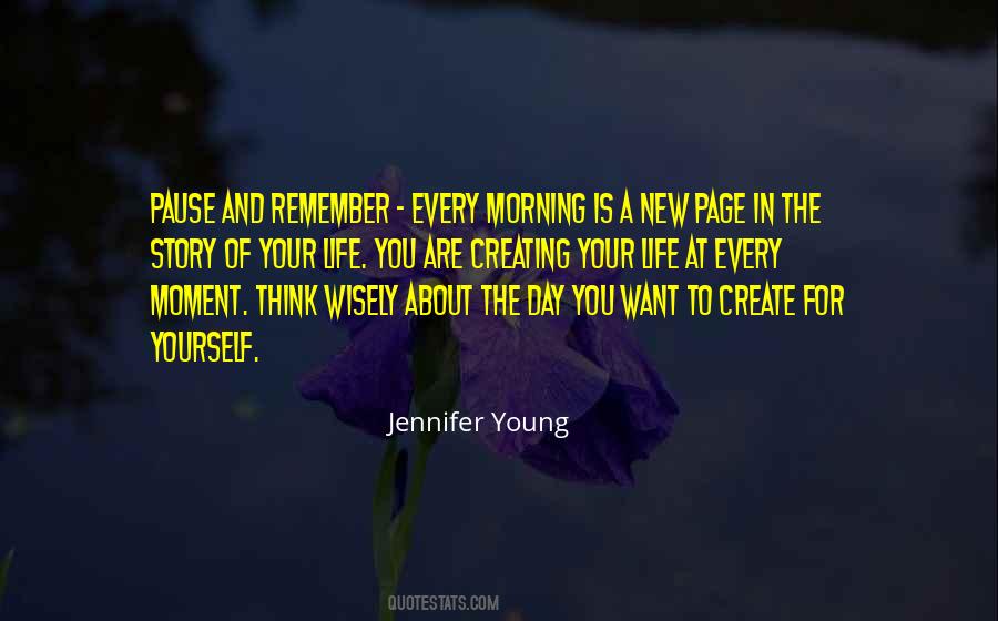 A New Day A New Life Quotes #340803