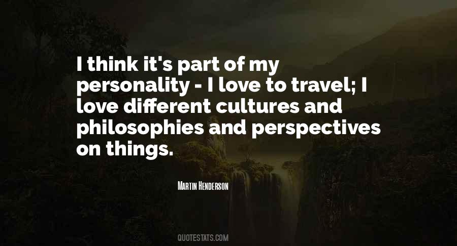 I Love To Travel Quotes #1086811