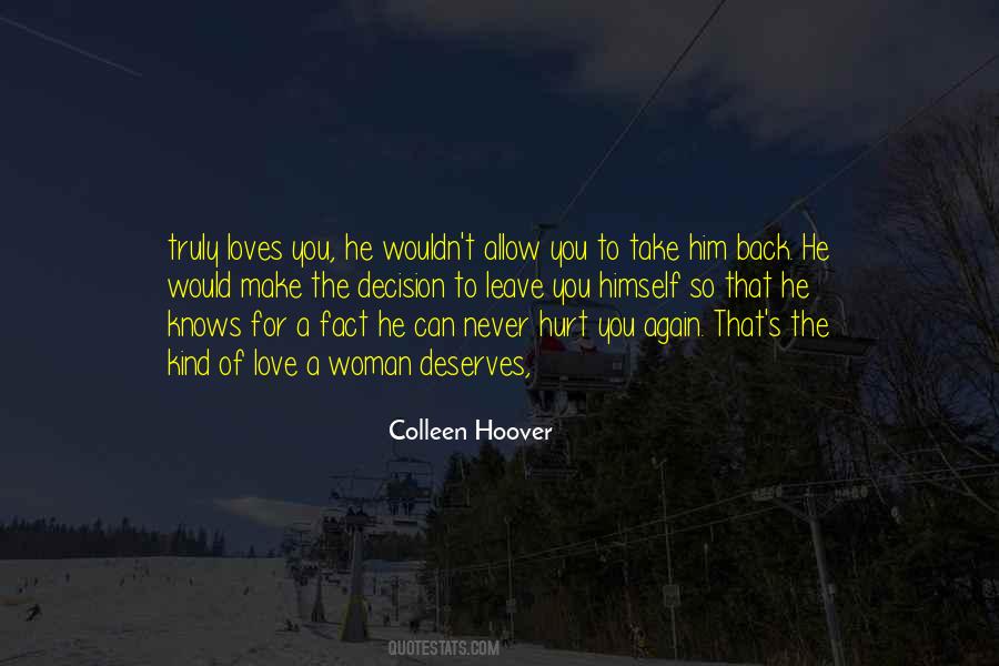 Never Leave You Again Quotes #1217608