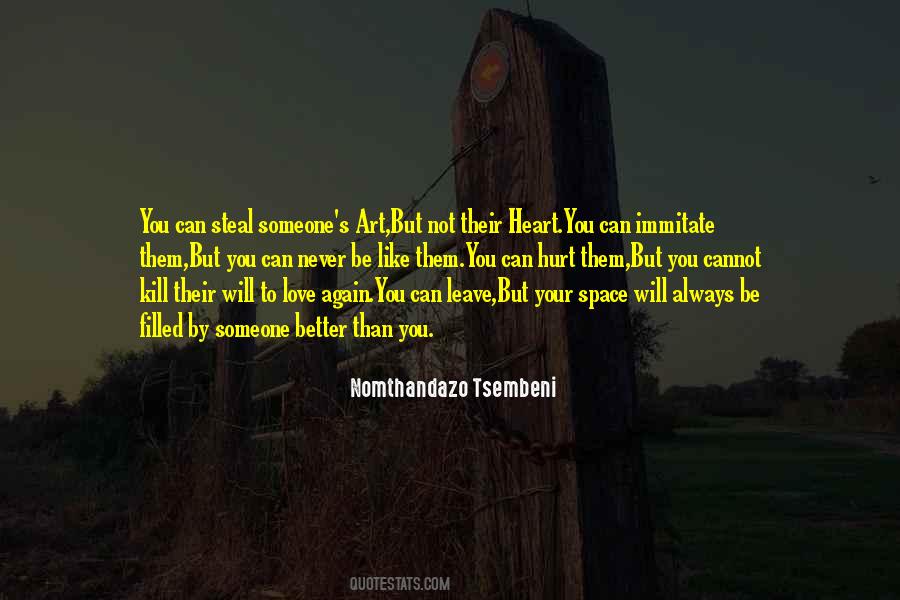 Never Leave You Again Quotes #1748542
