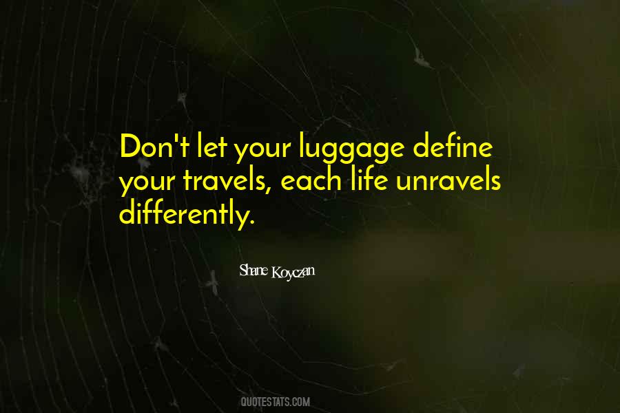 Travel Luggage Quotes #920592