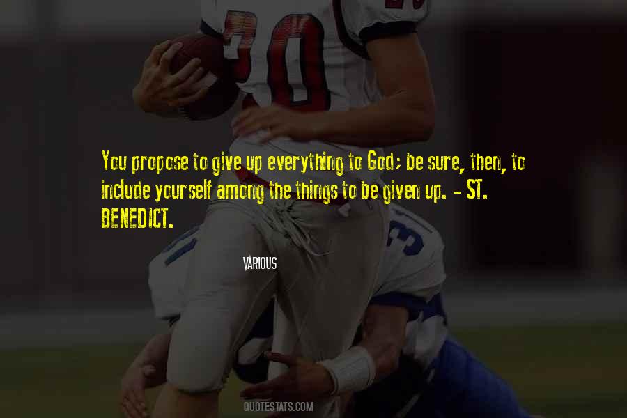Be Yourself God Quotes #1184968