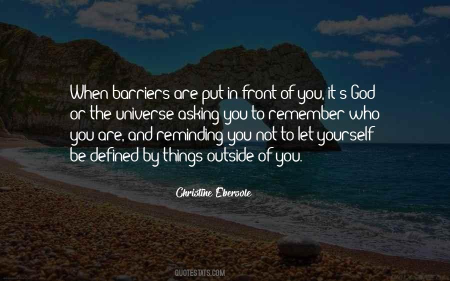 Be Yourself God Quotes #1791043