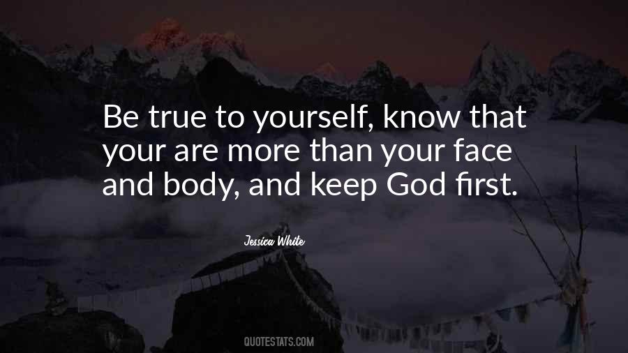 Be Yourself God Quotes #592245