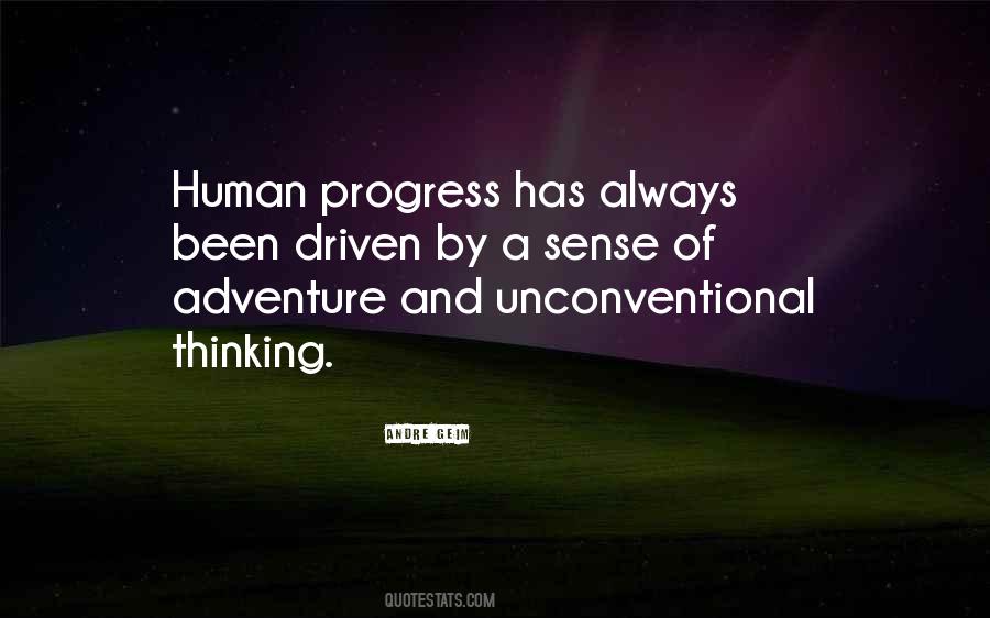 Quotes About Human Progress #1600348