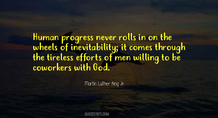 Quotes About Human Progress #209487