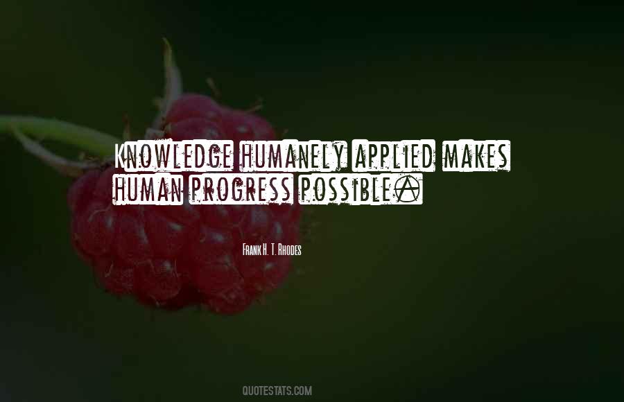 Quotes About Human Progress #418000