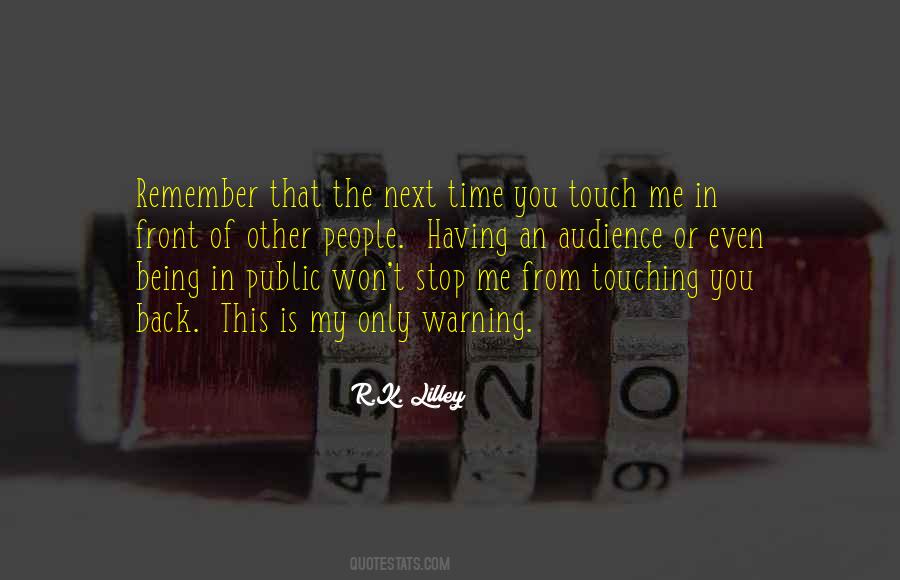 Having You Back Quotes #1625698
