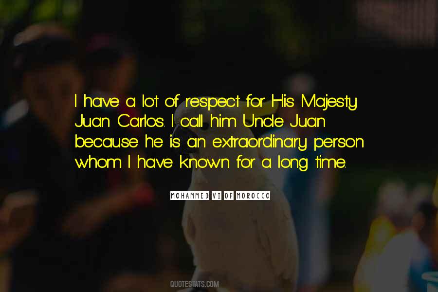Respect For A Person Quotes #1163457