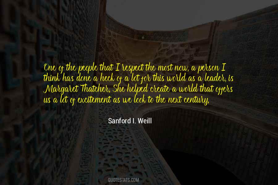 Respect For A Person Quotes #1335399