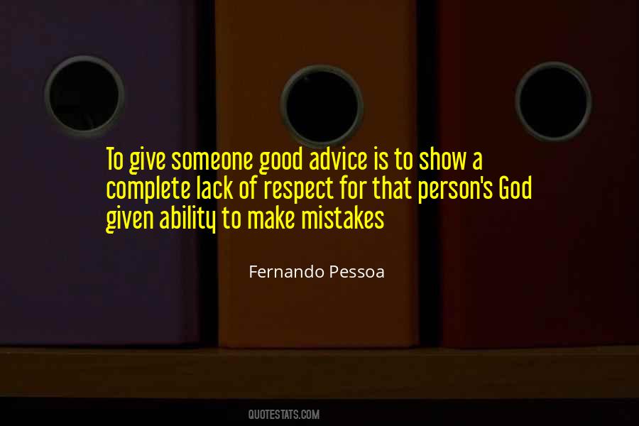 Respect For A Person Quotes #1598001