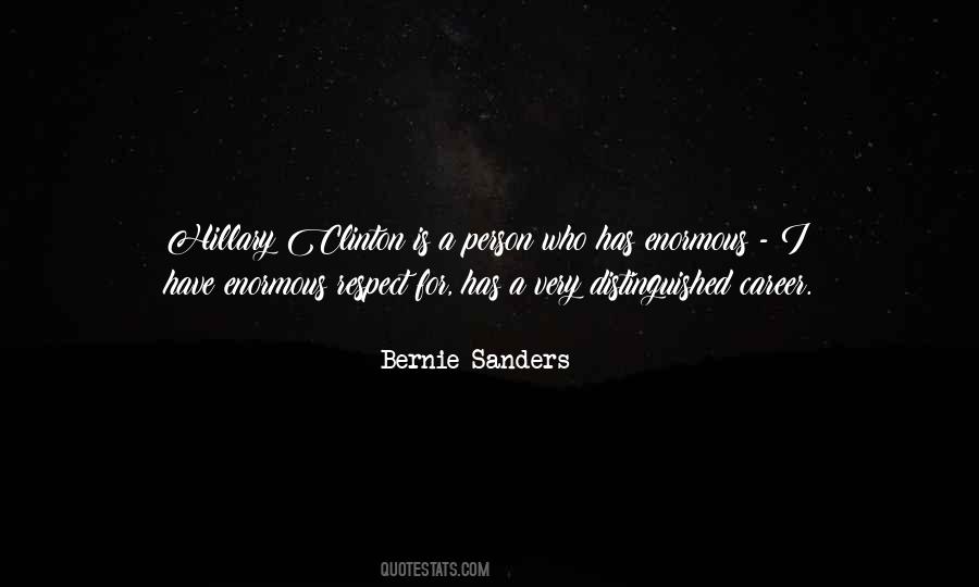 Respect For A Person Quotes #1842840