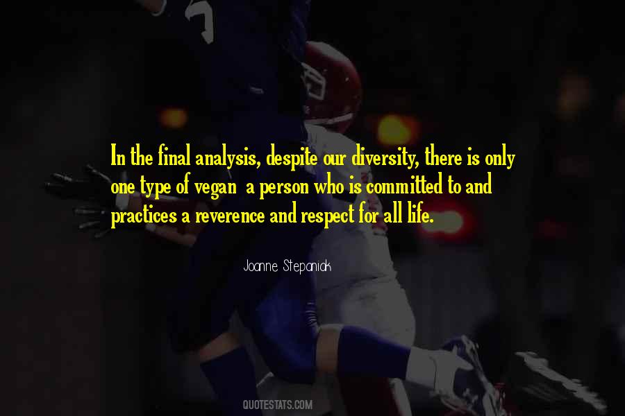 Respect For A Person Quotes #41835