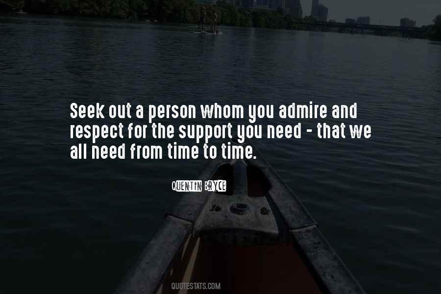 Respect For A Person Quotes #477482
