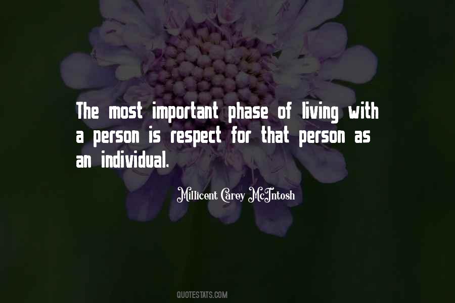 Respect For A Person Quotes #824482